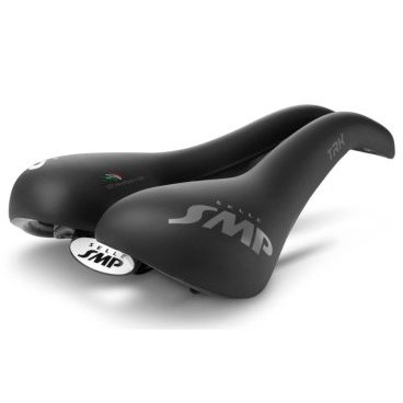 Седло велосипедное SMP TRK MAN, мужское, 280 x 160 мм, вес 405г, черный, 2020