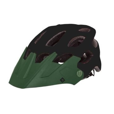 Шлем велосипедный Green Cycle Revenge, взрослый, IN-MOLD, черный-хаки матовый, HC-22