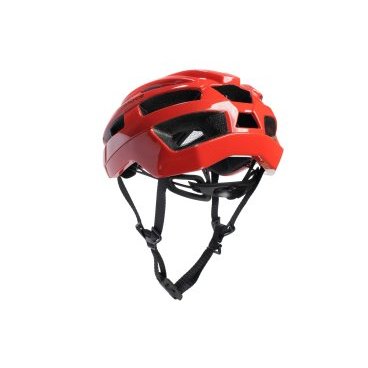 Шлем велосипедный Green Cycle ROCX, взрослый, IN-MOLD, темно-оранжевый глянец, HEL-31-73