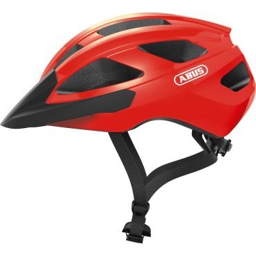 Шлем велосипедный ABUS Macator, shrimp orange, 2020, 05-0087226