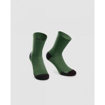 Носки велосипедные ASSOS XC Socks, унисекс, Mugo Green. P13.60.672.75.0