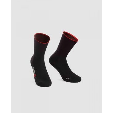 Носки велосипедные ASSOS RSR Socks, унисекс, National Red