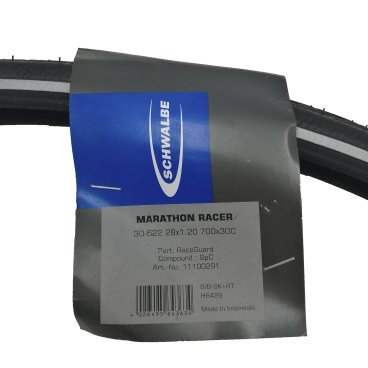 Велопокрышка Schwalbe Marathon Racer Performance 28x1,20, RaceGuard, 11100291