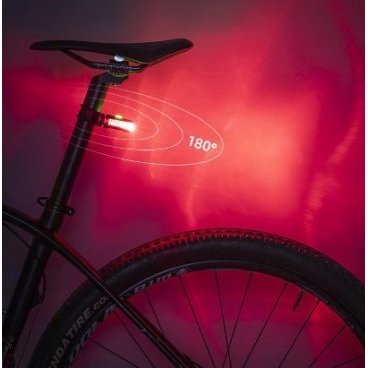 Фонарь велосипедный RockBros, задний, 3 режима, 20-100 Лм, черный, BK330