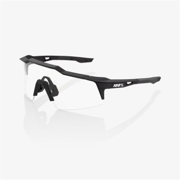 Очки велосипедные 100% Speedcraft SL Soft Tact, спортивные, Black / HIPER Red Multilayer Mirror Lens, 61002-412-02