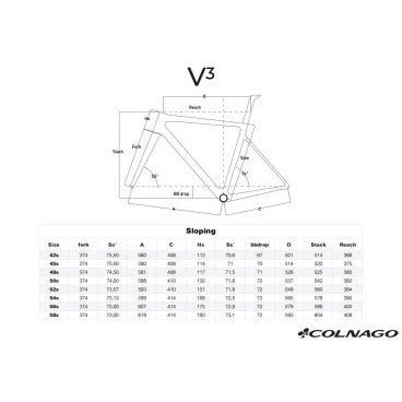 Шоссейный велосипед Colnago V3 Ultegra Di2 Disc 700C 2021