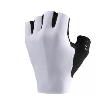 Перчатки велосипедные MAVIC COSMIC PRO, короткий палец, белый/чёрный, 2020, LC1112800