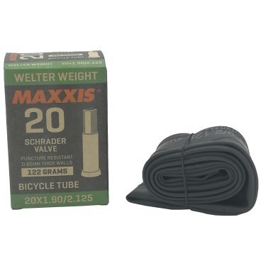 Камера Maxxis Welter Weight, 20x1.9/2.125, ниппель Schrader, автониппель, IB29513000