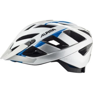 Велошлем Alpina Panoma 2.0, Silver/White Cyan Gloss, 2021, A9724_22