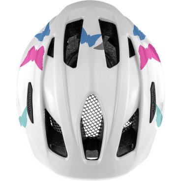 Велошлем Alpina Pico, детский, Pearl White Butterflies Gloss, 2021