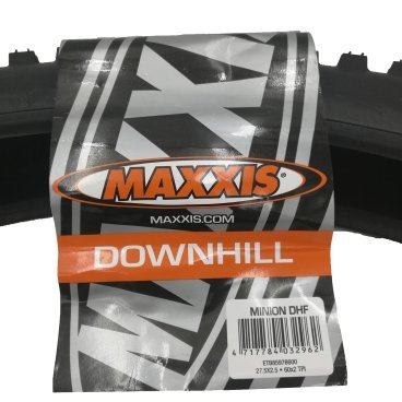 Покрышка велосипедная Maxxis Minion DHF, 27.5x2.50 TPI 60DW сталь Single, TB85976600