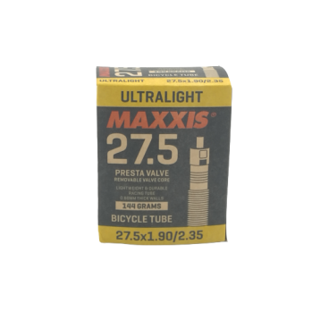Камера Maxxis Ultralight, 27.5x1.90-2.35, 0.6 мм, Presta, IB75076100 => IB75076300