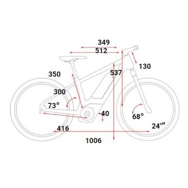 Подростковый велосипед CUBE ACID 240 HYBRID Rookie SL 400 24" 2021