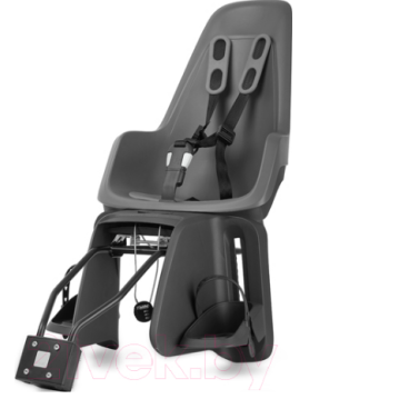 Велокресло BOBIKE ONE Maxi Frame, с креплением на багажник/раму, urban grey, 8012200003