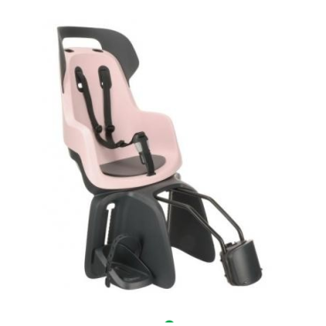 Велокресло BOBIKE GO Maxi Frame, с креплением на раму, cotton candy pink, 8012400004
