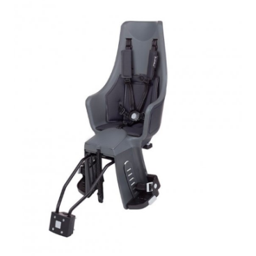 Велокресло BOBIKE Exclusive Maxi Plus Frame, с креплением на багажник/раму, urban grey, 8011100022