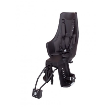 Велокресло BOBIKE Exclusive Maxi Plus Frame, с креплением на багажник/раму, urban black, 8011100018