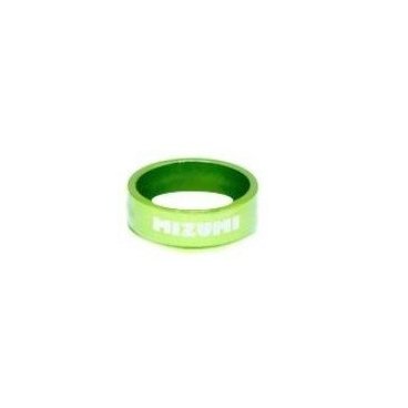 Кольцо проставочное Mizumi, для выноса, алюминий, высота 10 мм, зеленый, MZM-10-GREEN
