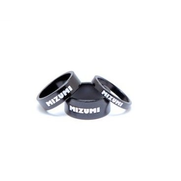 Кольцо проставочное Mizumi, для выноса, алюминий, высота 5 мм, черный, MZM-5-BLACK