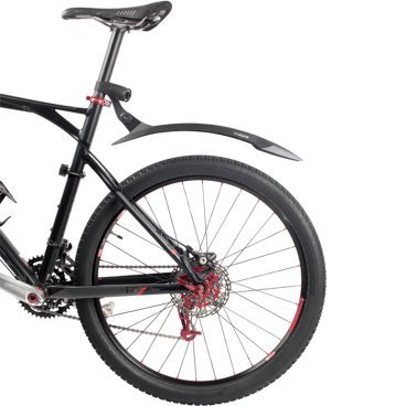 Крыло велосипедное ZEFAL DEFLECTOR RM60, заднее, 26", 27,5", пластик, черный, 2505