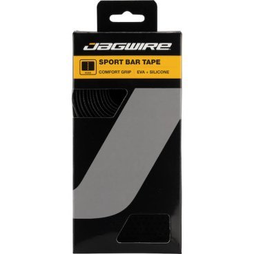 Фото Обмотка велосипедного руля Jagwire Sport Bar Tape, black, BRS000