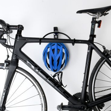 Крюк для хранения велосипеда OXFORD Horizontal Bike Holder, на стену, нагрузка до 22 кг, чёрный, DS361
