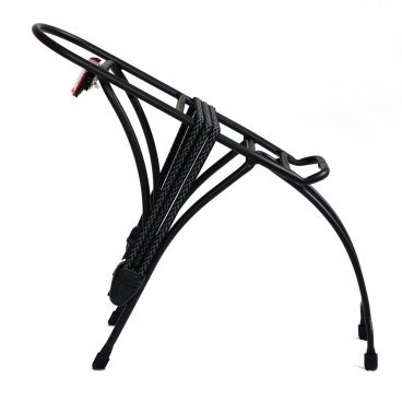 Багажник велосипедный KOKUA, задний, алюминий, для LIKEtoBIKE 24", черный, K92422BK