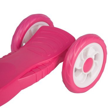 Самокат городской Foxx Baby, пластиковая платформа, EVA колеса, 115 мм, белый/розовый, 115BABY.WT8