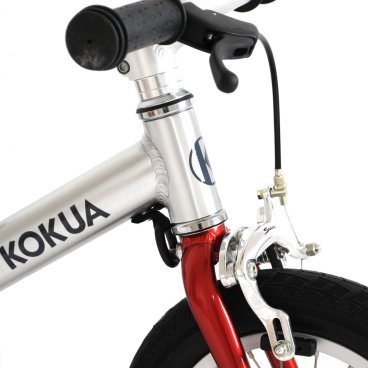 Тормоз велосипедный KOKUA Brake jumper, ободной, для модели LIKEaBIKE jumper 12", серебристый, K91202SB