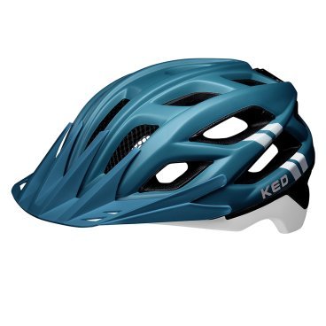 Шлем велосипедный KED Companion, Blue White Matt, 2021, 11103894486