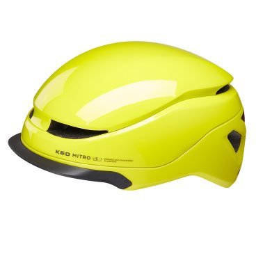 Шлем велосипедный KED Mitro UE-1, Neon Green, 2021, 11203056406