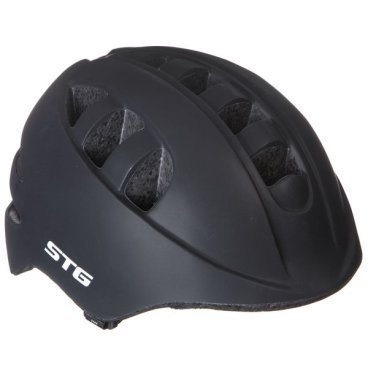 Шлем велосипедный STG MA-2-B, детский/подростковый, черный
