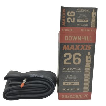 Камера велосипедная Maxxis Downhill, 26x2.50/2.70, 1.5 мм, велониппель, EIB68560100