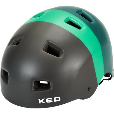Велошлем KED 5Forty, Black Green Matt, 2021, 12204210536