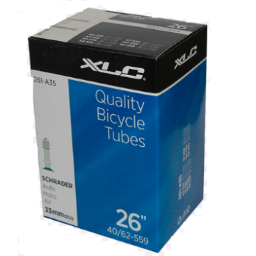 Камера велосипедная XLC Inner tube, 26" x1.5/2.5, 33 мм, 2508262200