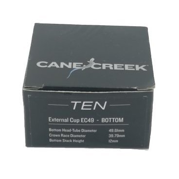 Рулевая колонка низ 1.5" Cane Creek 10 Asmbly-Bot-EC49/40, черный, BAA0062K