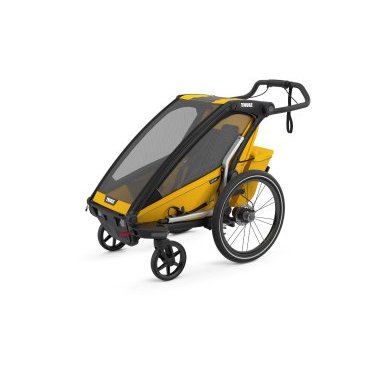 Велоприцеп Thule Chariot Sport1, детский, одноместный, Spectra Yellow, 10201022