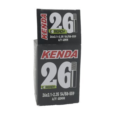 Велокамера KENDA 26''x2.125-2.35, Extreme 0,87 мм a/v-48 мм, 511376