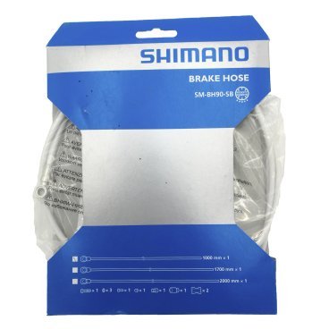 Гидролиния Saint SHIMANO BH90-SBLS 1000 мм, обрезной, цвет белый, TL-BH61 ISMBH90SBLSW100