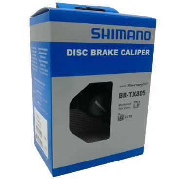 Калипер механический Shimano BR-TX805, передний или задний, пластиковая колодка, EBRTX805FPRL