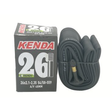 Велокамера KENDA 26''x2.125-2.35, Extreme 0,87 мм a/v-48 мм, 511376