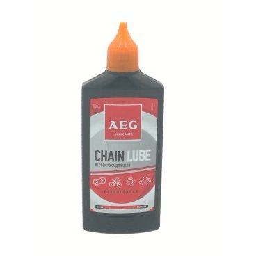 Смазка велосипедная AEG, синтетическая, для цепи, с тефлоном, аэрозоль, 335 мл, 33183