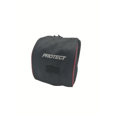 Сумка велосипедная PROTECT, на руль, 19х9х14 см, нейлон 1680D, черный, NOP55593