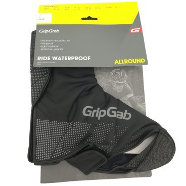 Велобахилы GripGrab Ride Waterproof, черный, 202501106