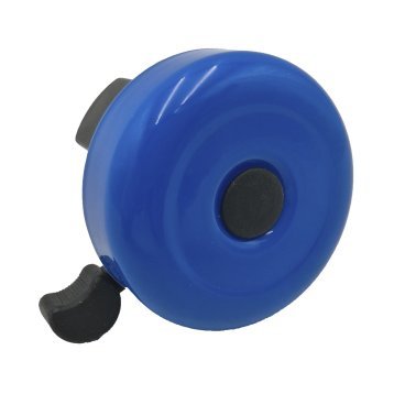Звонок велосипедный ANNUO алюминий/пластик, D55 мм, синий, УТ-00018951