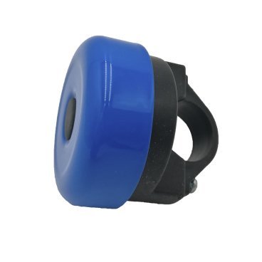 Звонок велосипедный ANNUO алюминий/пластик, D55 мм, синий, УТ-00018951