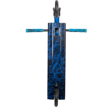 Самокат экстремальный Novatrack Pixel Pro'105 Graffiti, 110 мм, синий, 120A.PIXEL.BL21, 2021
