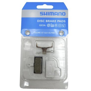 Тормозные колодки Shimano G03A, для дисковых тормозов, смола, пара, Y8LV98010