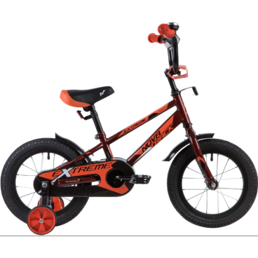 Детский велосипед NOVATRACK EXTREME 14" 2021, 143EXTREME.BL21
