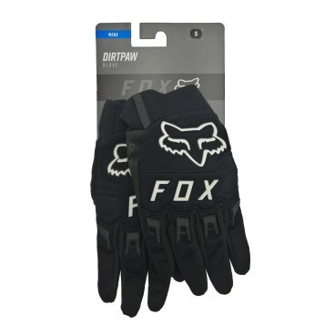 Велоперчатки Fox Dirtpaw Glove, Black/White, 2020